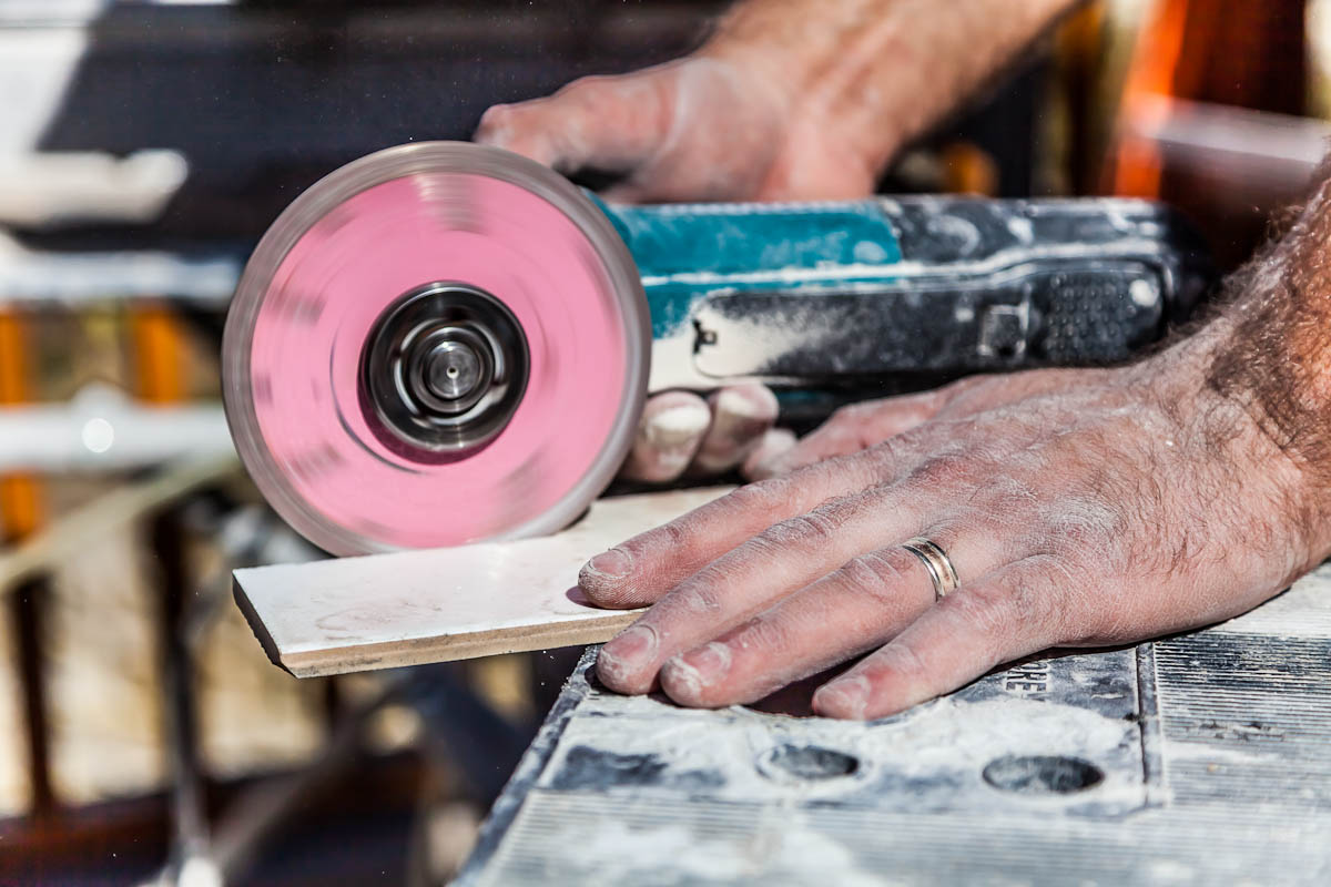 Tile cutting