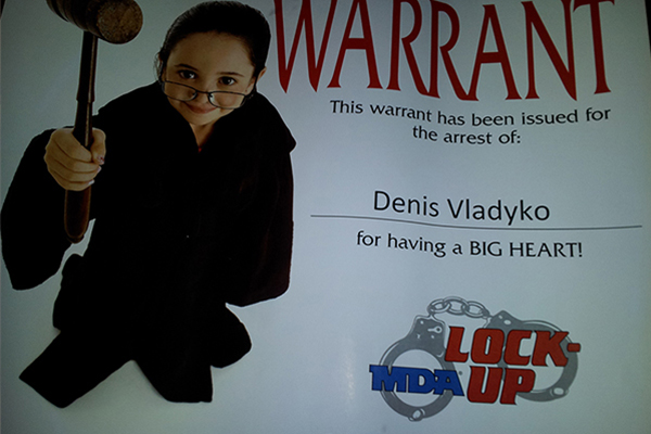 Muscular Dystrophy Association Event Warrant