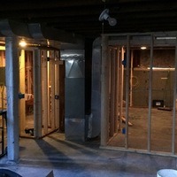 seattle garage remodel electrical and walls