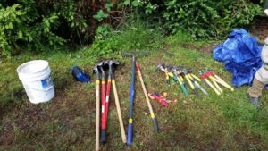 corvus park clean up tools