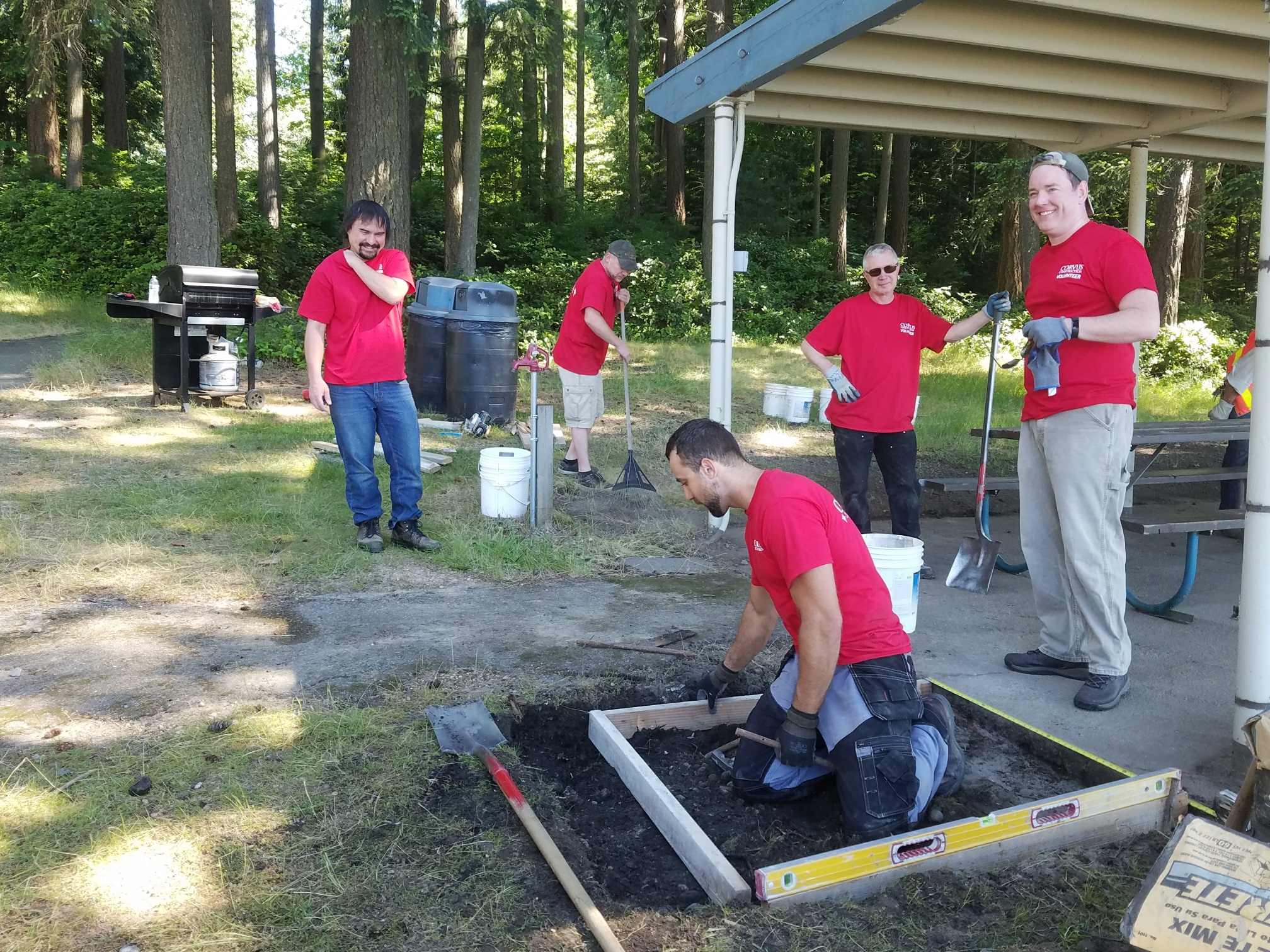 Park Clean Up at Silver Lake Park 2017