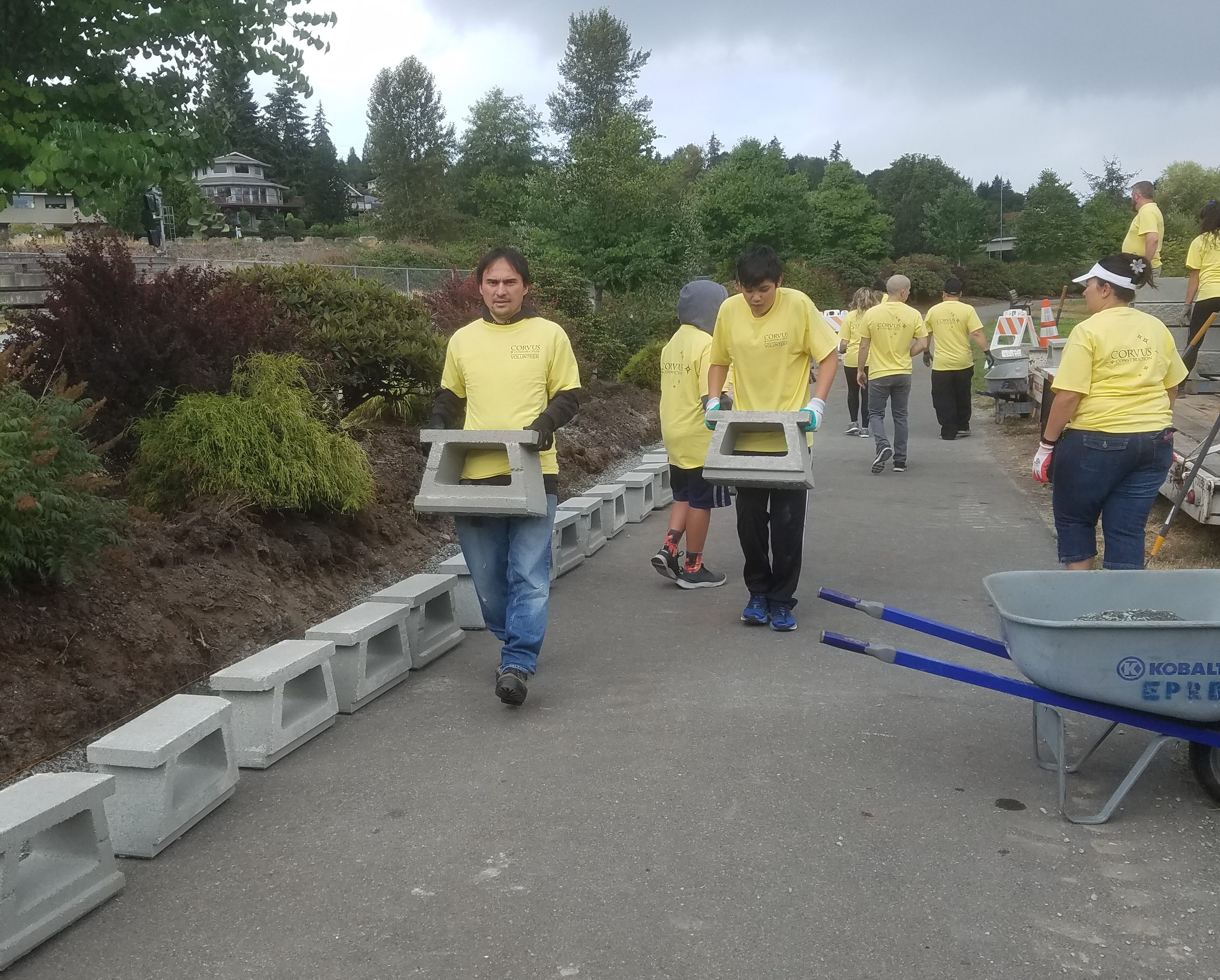 Lowell Rivertrail 2018 Volunteers