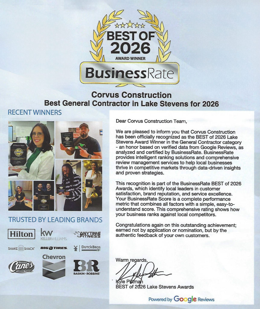 best general contractor in Lake Stevens